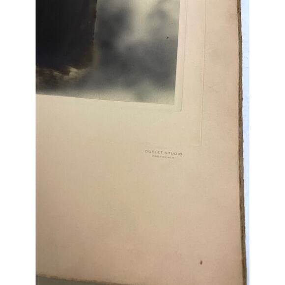 Antique Victorian Elderly Lady Photograph Cabinet Card Sepia The Outlet Studio - Picture 7 of 8
